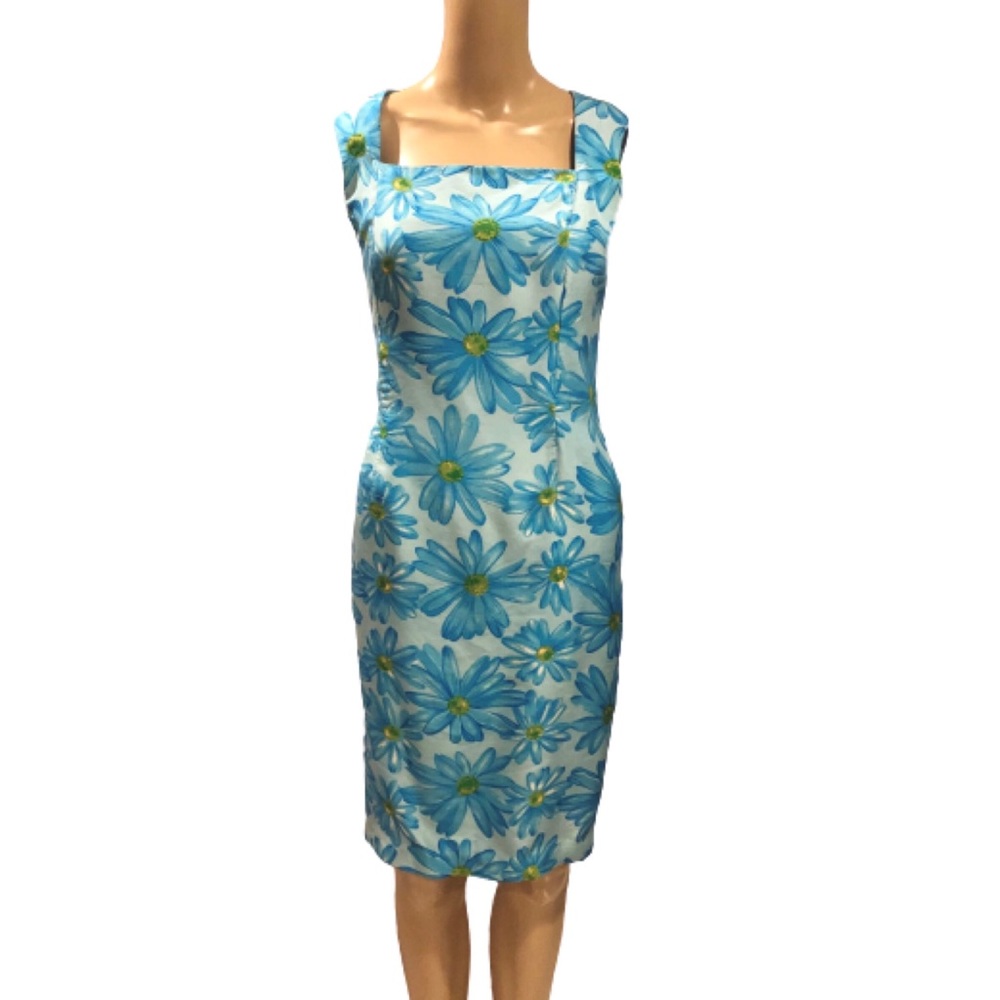 VINTAGE: daisy print dress